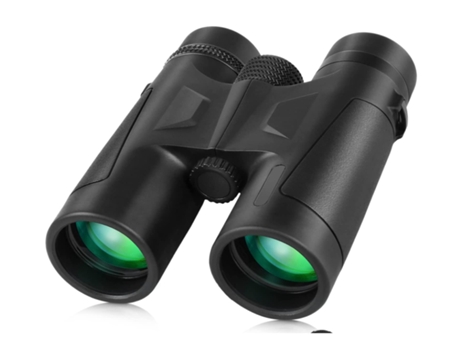 Monocular con zoom 10-30X40 con prisma Bak4, enfoque dual, alta potencia, compacto, resistente al agua para adultos, negro YIZHOOD