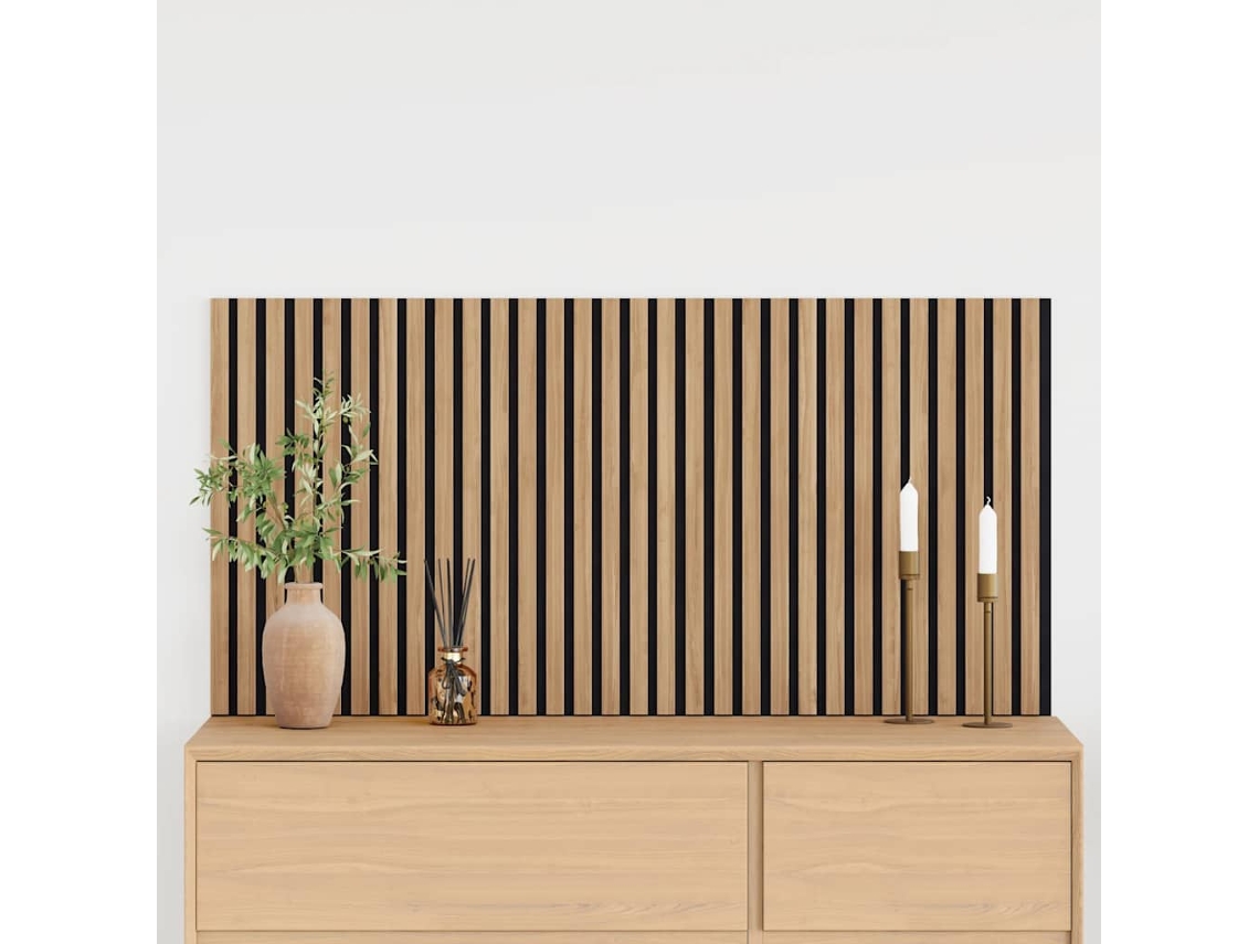 Paneles acústicos de pared (2 unidades, listones, 60,5 x 60 cm, WSD738909) Lovely Home