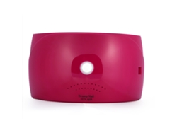 Lámpara Secadora Uv Con 18 Leds Para Gel De Uñas, Moda Y Útil, Color Rosa Rojo