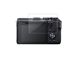 Protector de pantalla para Canon M6 Mark II, película protectora de vidrio templado transparente para cámaras CUICH (paquete de 3)