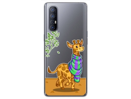 Carcasa Oppo Find X2 Neo TUMUNDOSMARTPHONE Dibujos Transparente