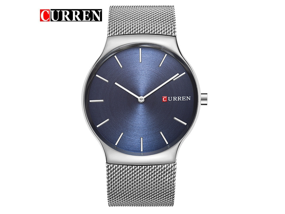 Reloj De Pulsera De Cuarzo Para Hombre Con Correa De Acero Y Movimiento Japonés.