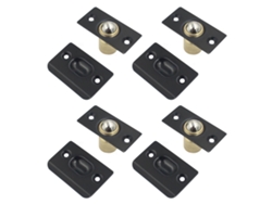 Pestillo De Bola Para Puerta Interior, Cierre De Accionamiento Doble, Ajustable Y Resistente Con Intensidad Personalizable, Herrajes De Acero Inoxidab