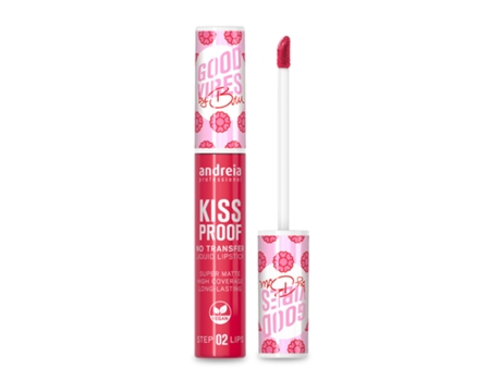 Labial Líquido ANDREIA Kiss Proof Good Vibes Bybru Lovely 14 (8 ml)