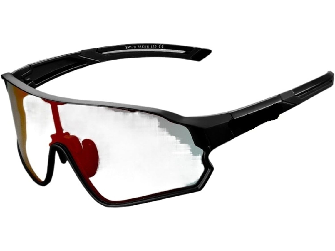 Gafas De Ciclismo: Ciclismo Fotocromáticas Uv400, Sol Para Deportes Al Aire Libre Running, Ligeras Flexibles.
