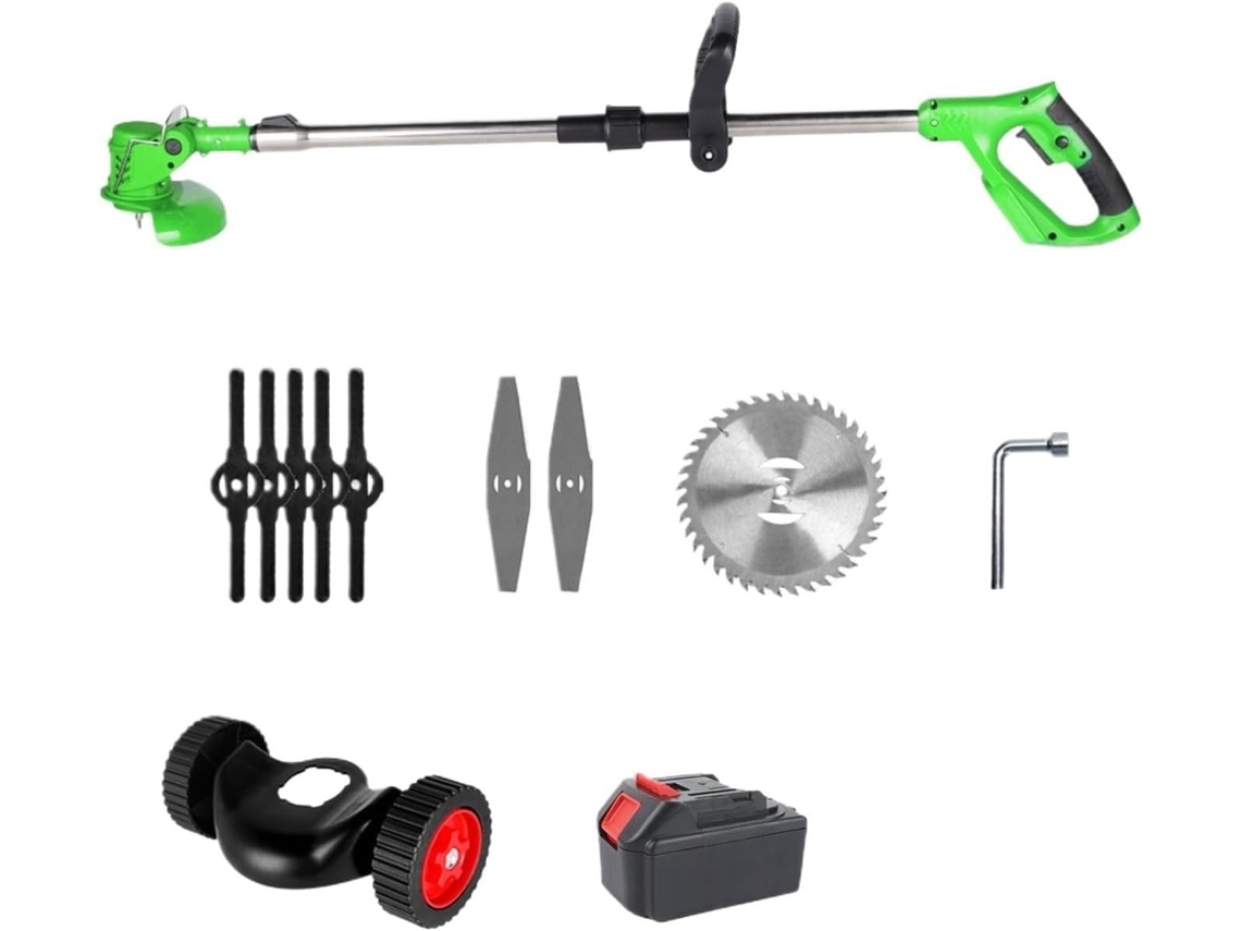 Tondeuse À Gazon Électrique Sans Fil Avec Batterie, Coupe-herbe Pliable