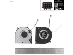 Ventilador para portátil HP 14 Ck 14 Cf 14 cm 240g7 246g7 original L23189 001 compatible