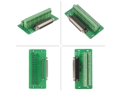 2026-as-módulo De Interfaz Db37 Para Din Rail Con Placa De Desconexión Y Terminales (conector Hembra)