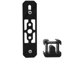 Adaptador de montaje de zapata fría triple, soporte de zapata fría extensible para accesorios de cámara.