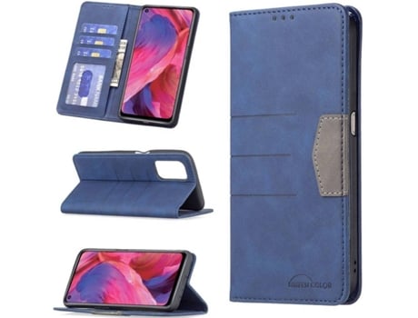 Funda Oppo A54 G/A74 5G/A93 5G HFS-HOUSE Full Coverage (Azul)