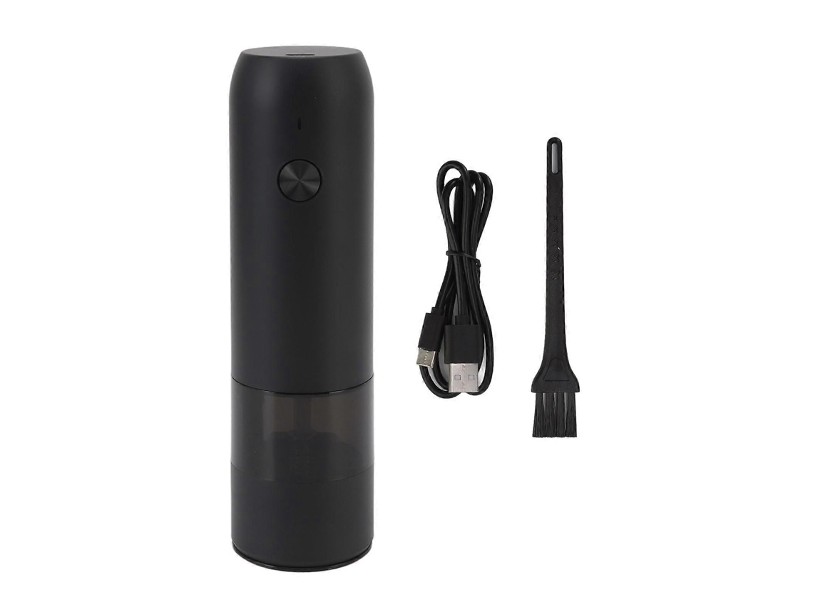 Molinillo eléctrico portátil con molienda ajustable para pimienta negra, sal, pimienta de cayena, clavo y vainilla. GOKOCO