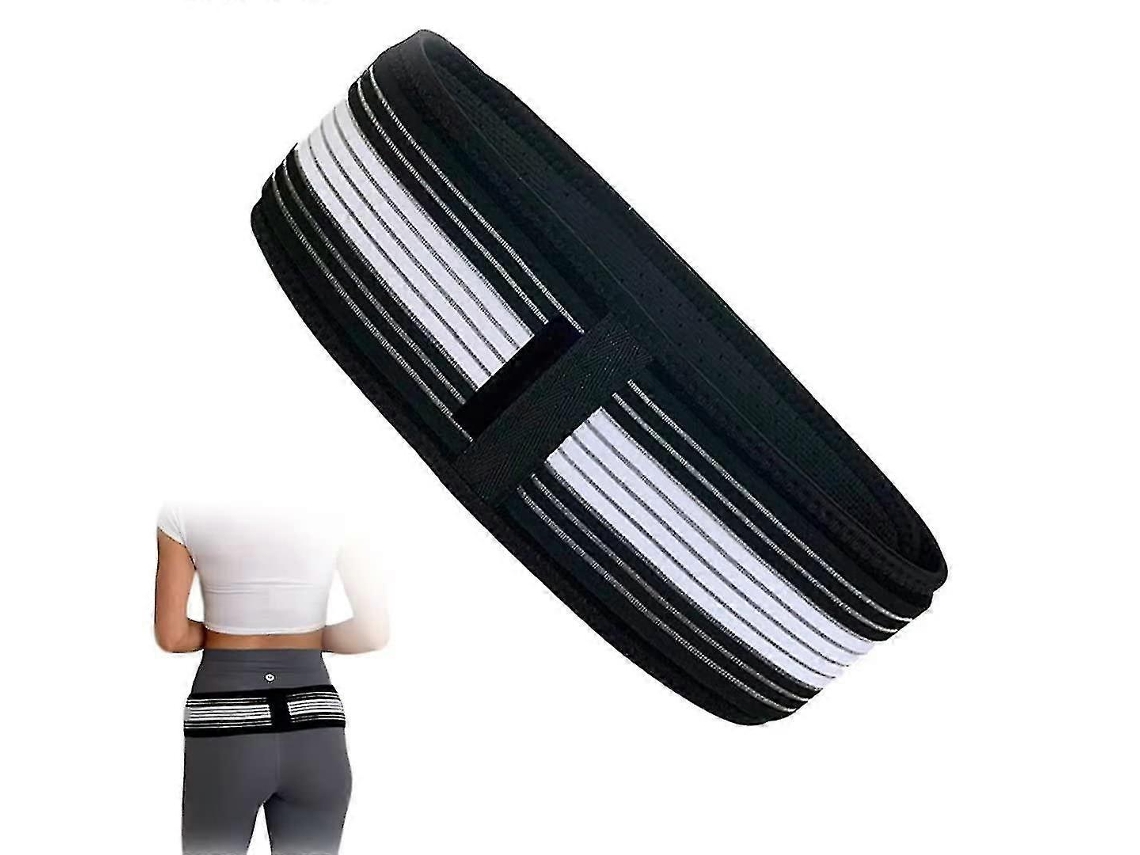 Cinto De Suporte Lombar Respirável Para Mulheres E Homens, Pélvico, Ajustável Anti-deslizante, Ideal Para Exercícios E Uso Diário