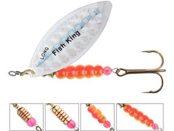 Señuelo Giratorio Con Anzuelo Para Pesca De 4,5 G / 7,0 12,5 17,4 27,1 G, Metal Lucio Y Lubina Anzuelos (co...