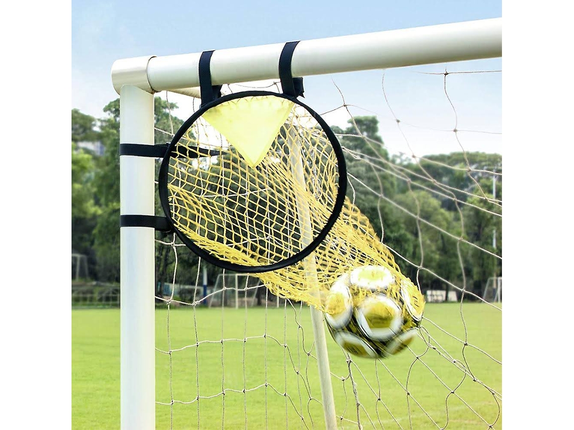 Rede de treino para balizas de futebol, pack de 2 Amarillo