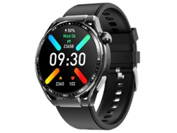 Reloj inteligente con monitor de actividad física para hombre, función de teléfono, control de la frecuencia cardíaca y la presión arterial, resistente al agua, color negro, Yizhood