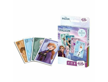 Baraja de Cartas FOURNIER Frozen Edad Mínima Recomendada: 3 años)