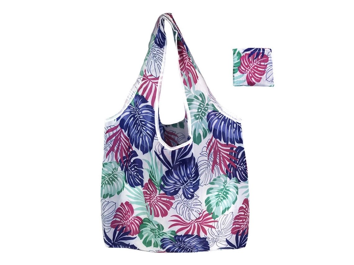 Bolsa de la compra plegable, reutilizable, práctica, elegante y ligera con gran capacidad para ir de compras al supermercado. GOKOCO