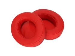 Almofadas De Reposição Para Fones Brainwavz Hm5, Almofadas Ouvido Com Isolamento De Ruído, Confortáveis Em Couro Proteína Vermelho