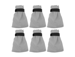 6 cubiertas de grifo gruesas, resistentes al agua y a la congelación, para exteriores, color gris invierno.