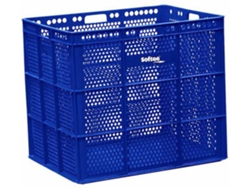 Caja de Plastico SOFTEE Azul (47.5x53.5x62 cm)