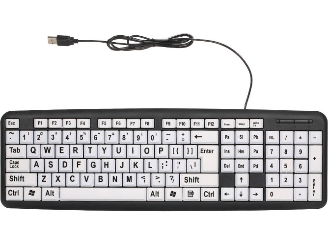 Teclado Tablet ANSELF C5499 (Blanco - USB)