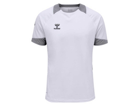 Camiseta de Hombre para Fútbol HUMMEL Lead Poly Blanco (140 cm)