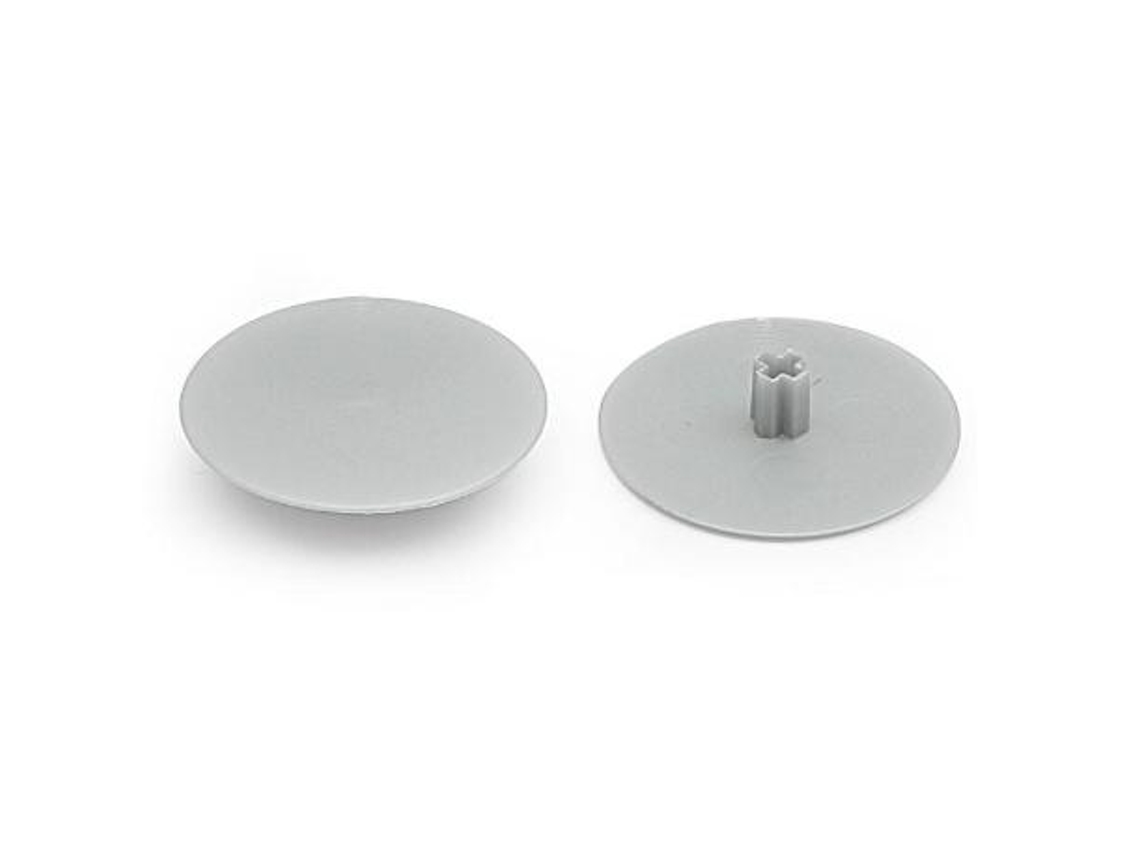 Tapa embellecedora allen 6 ø40mm acabado gris