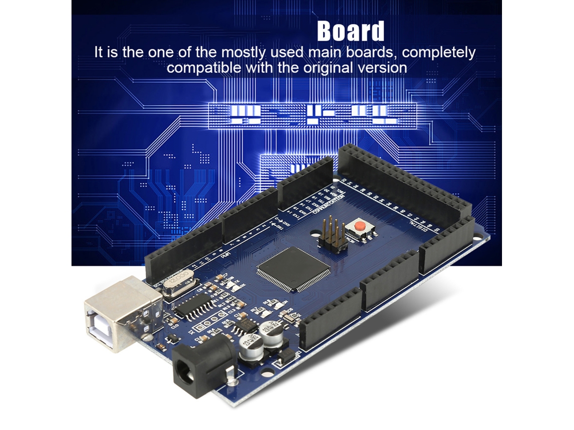 Omni-placa De Desarrollo De Microcontrolador R3 Con Cable Usb