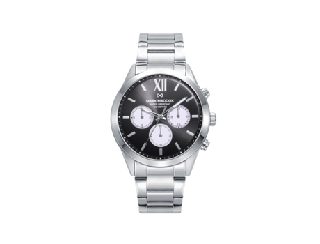 Reloj Hombre MARK MADDOX HM1009-53 Negro Plateado ( 43 mm)