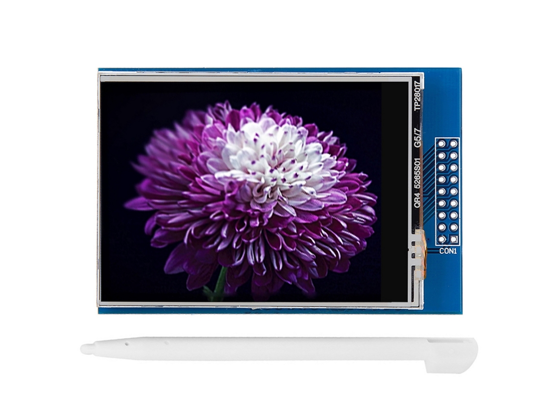 Módulo De Monitor Con Pantalla Lcd Tft Táctil De 2.8 Pulgadas Y Bus Paralelo De 8 Bits