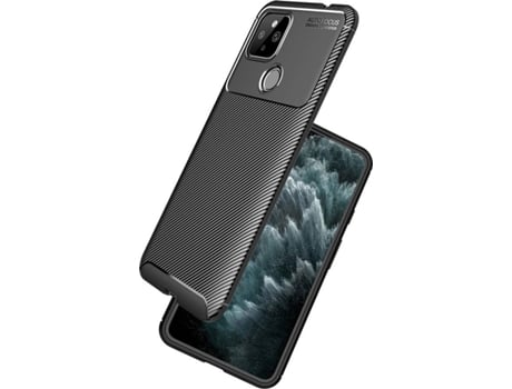 Carcasa Google Pixel 4A 5G PHONESHIELD Rugged Carbon Negro
