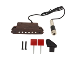 Kit De Pastillas De Repuesto Para Guitarra Acústica, Reducción De Ruido Sin Necesidad De Taladrar, Bobina De Voz Doble, Amplificador