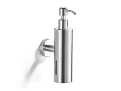 Dispensador de jabón de pared Rosewell de acero inoxidable y níquel cepillado para baño y cocina