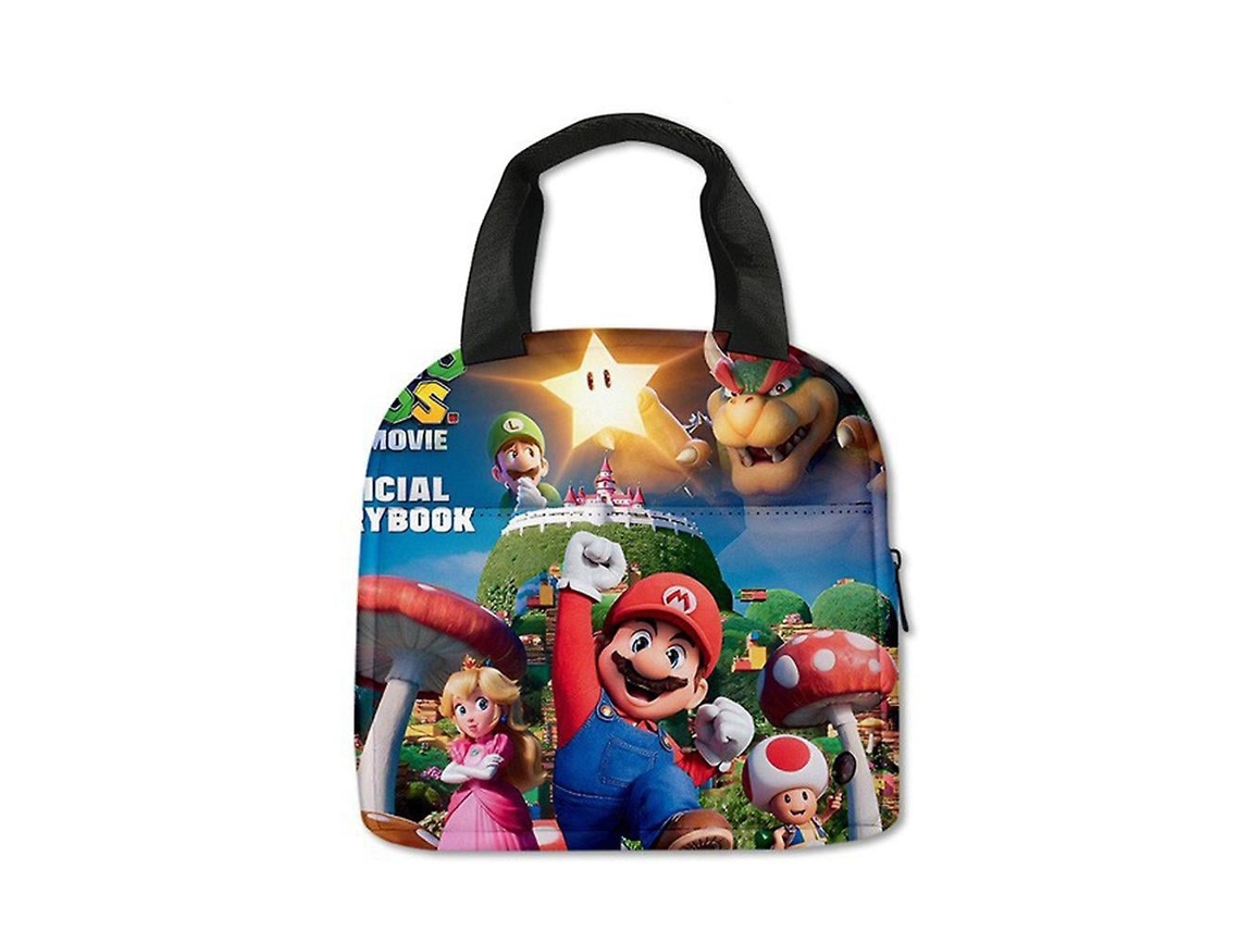Lonchera Impresa De Super Mario Bros, Multifuncional Para Regalo Picnic (no Es Una Mesa)
