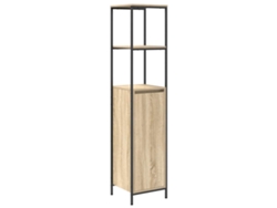Mueble de baño con estantes, roble Sonoma, 36x35x165 cm, MAISON EXCLUSIVE
