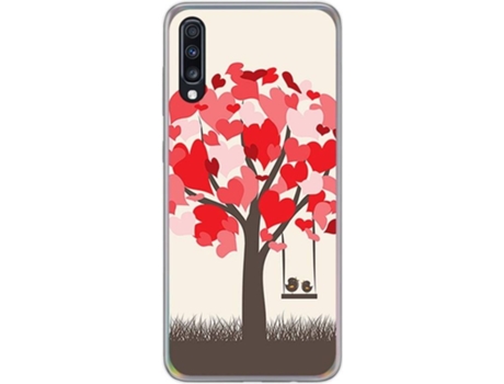 Carcasa Samsung Galaxy A70 TUMUNDOSMARTPHONE Pajaritos Multicolor