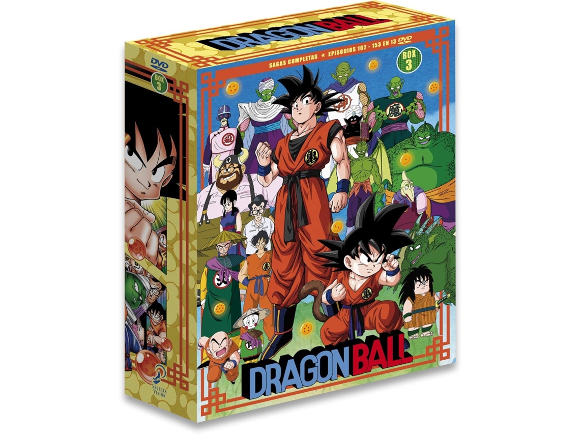 Dragon Ball Sagas Completas Box 3 Ep. 109 a 153