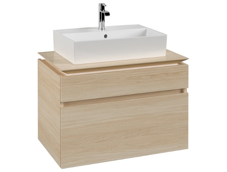 Módulo de lavabo Villeroy &amp Boch Legato B602 800x550x500mm centrado en el lavabo