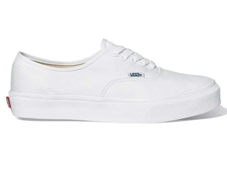Zapatillas VANS Authentic - Mujer (46 - Blanco)
