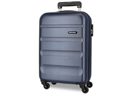 Maleta para Cabina ROLL ROAD Flex Rígida extensible (55cm - Azul Marino)