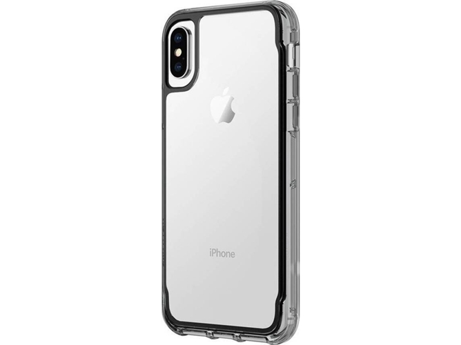 Funda GRIFFIN Clear iPhone X, XS Negro