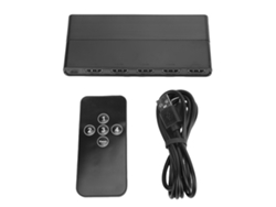 Conmutador De Interfaz De Pantalla Hd 4k 60hz 4 Entradas 1 Salida Con Rango De 15m Conmutador De Interfaz De Multimedia Hd