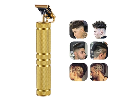 Cortapelos para hombres cortadora de pelo inalámbrica profesional para hombres cortadora de pelo eléctrica Gap T-Blade Kits de corte de pelo con 3 ...