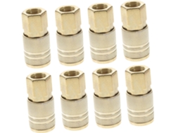 Conector Rápido De Manguera De Aire 10 Piezas, Adaptador Riego Para Compresores Y...
