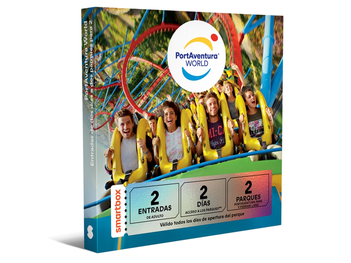 Smartbox 2 Días En Portaventura Park Y Ferrari Land Para 2 Adultos Caja Regalo