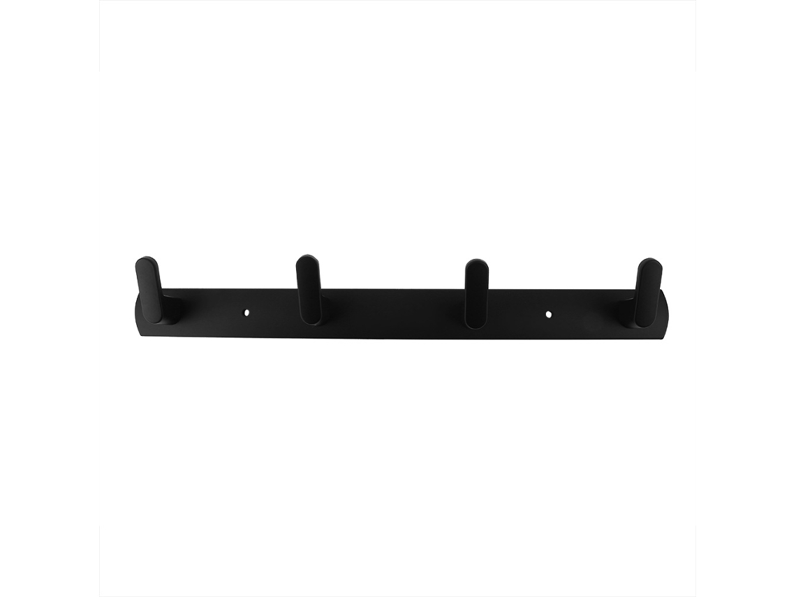 Perchero De Pared Con 4 Ganchos De Acero Inoxidable Para Abrigos, Bolsos Y Toallas - Baño, Cocina, Dormitorio