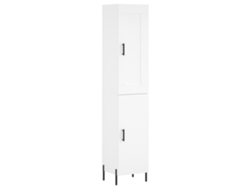Armario alto 34,5x34x180 cm Madera procesada Blanco MAISON EXCLUSIVE