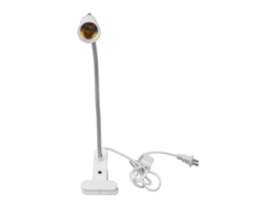 Portalámparas De Mesa Con Clip E26/e27, Brazo Flexible, 30 Cm, Cable De 1,8 M, Para Dormitorio/oficina