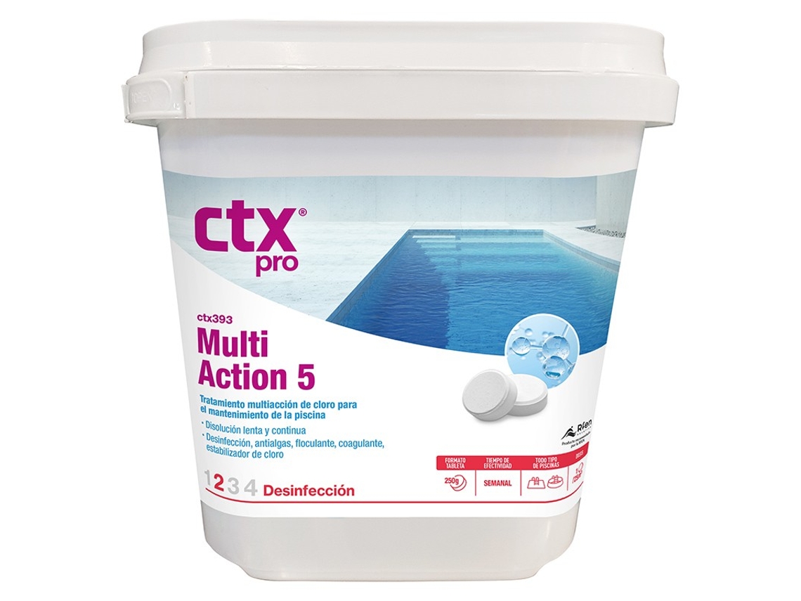 CTX-393 MULTIACTION 5 TABLETAS 250G ENVASE 5 KG CTX