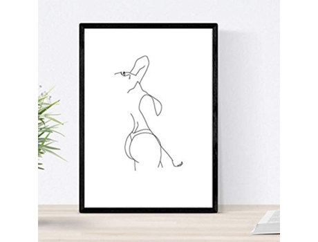 Poster NACNIC Dibujos y Bocetos a Una Linea (A3)